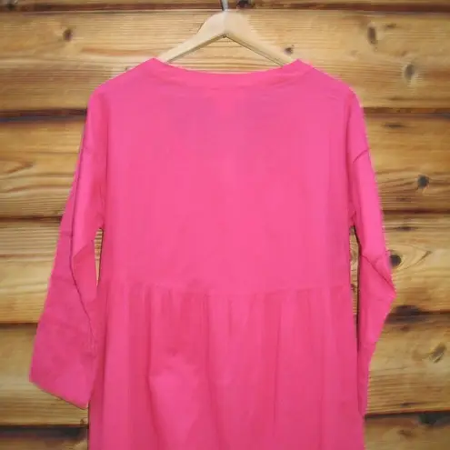 Catherine Malandrino NWT Pink Boho Peasant Dress