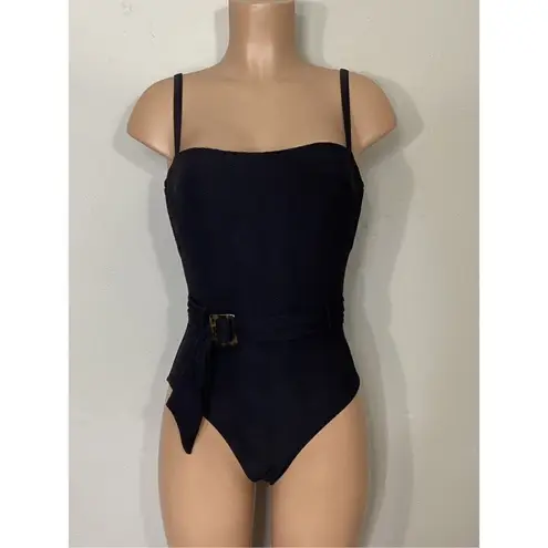 Seafolly New.  DD-cup black swimsuit. Retails $168 US size 4/DD