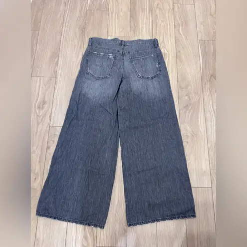 Universal Threads Universal Thread Charcoal Wide-Leg Jeans