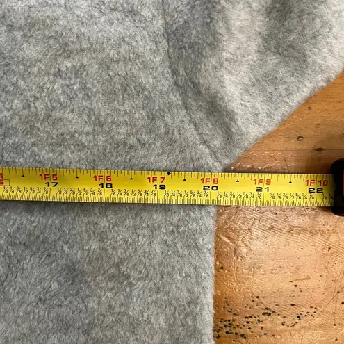 St. Bernard Women's Thermal Fleece Plaid Bear Appliqué Nightshirt Size 8/10 NWT Gray Size M