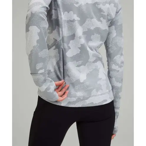 Lululemon  Close to Crossing Sweatshirt in Heritage Speckle Camo Grey Size 8