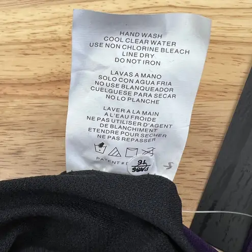 Aqua Green Women's Purple Ruffle Tiered Tankini Swim Suit - Size Small - NWT