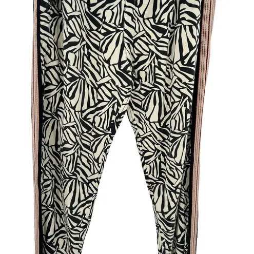 Scotch & Soda Maison Scotch Les Bons Vivants Zip Front Palm Jogger Pants Size 1 US Small - Image 4