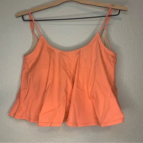 Kortni Jeane Ruffle Bikini Swim Top Size S