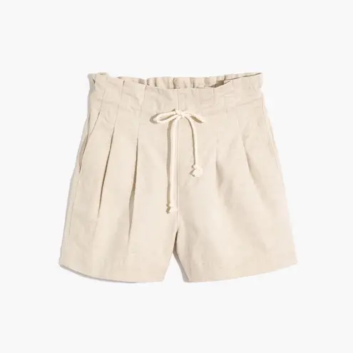 Madewell  Drawstring Pull-On Paperbag Shorts - Image 4