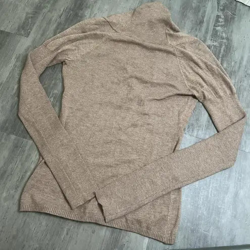 Pattyboutik Cowlneck Sweater Tan Size XS