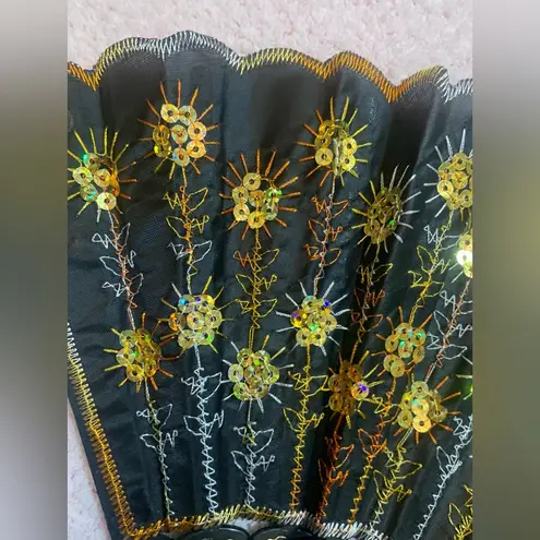 Boutique Very Nice Black Hand Fan