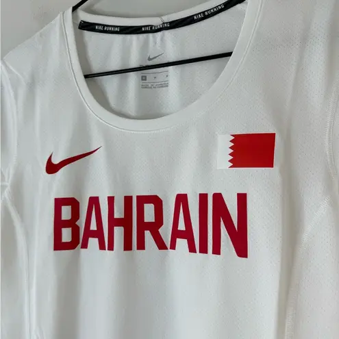 Nike  Women's Medium Pro Elite Bahrain Track & Field White Red 801458-100 New