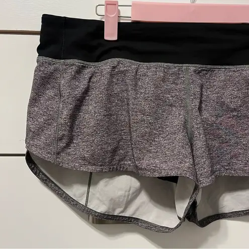 Lululemon  Speed Up Short *2.5" Heather Lux Multi Black / Black