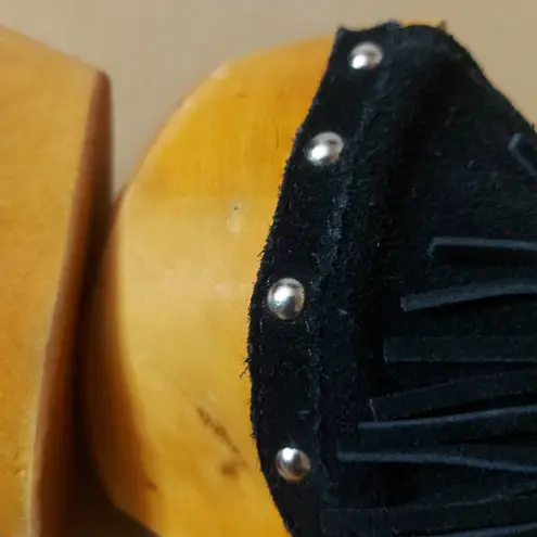 Penny Loves Kenny Sonya Platform Fringe Sandal 9.5 Shooties Festival Cowgirl