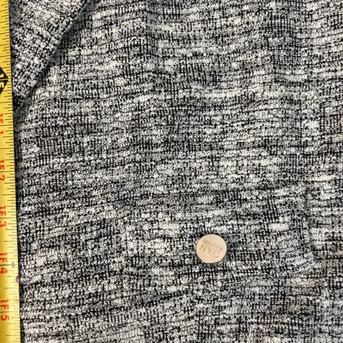 Madden NYC Juniors Gray Black Cropped Blazer Size XXL