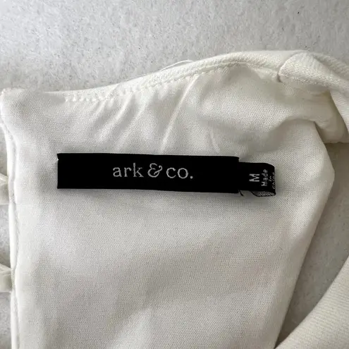 Ark & Co. White Caged Open Back Strappy Mini Dress