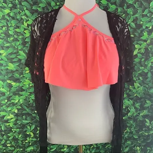 NWT Pink color swimsuit top. Size Large Pink