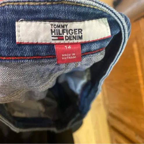 Tommy Hilfiger  Tribeca Skinny Ankle Blue Jeans Womens Size 14