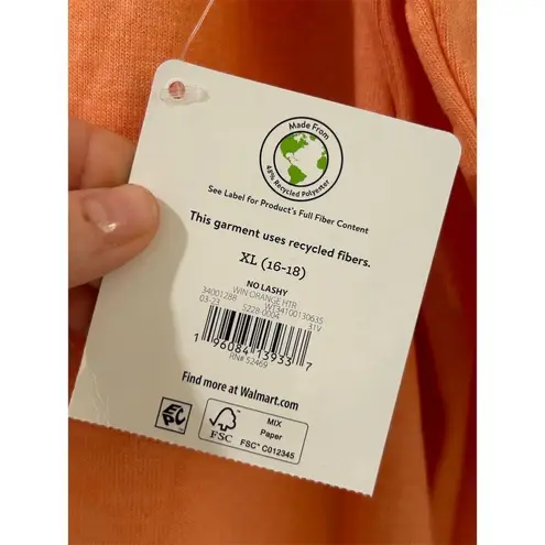 Way to Celebrate Halloween Shirt Unisex XL Jack O' Lantern Orange Long Sleeve