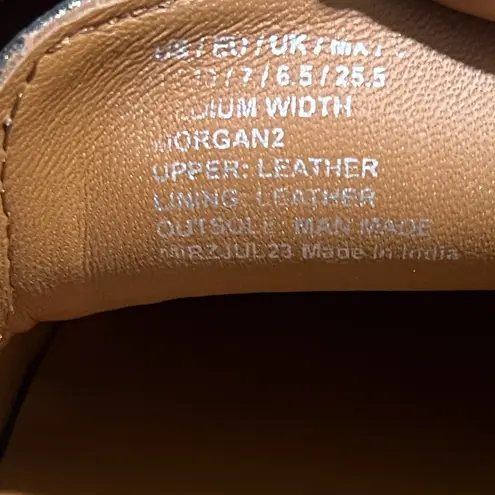 Gentle Souls Morgan Smoking Slipper Loafers, Pewter Leather, Size 9