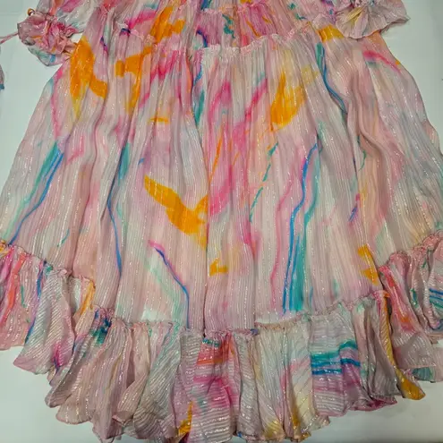 ROCOCO SAND Davina High Low Dress in Pink XS