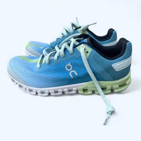 NEW On Cloudflow 3.0 Running Athletic Sneakers Women's 5.5 M Niagara Meadow Blue