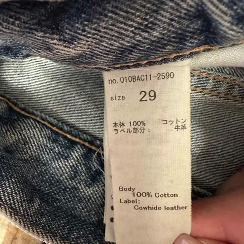 Moussy Vintage Mayer Straight Leg sz 29 Blue