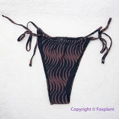 Thrills New! x FP Paradise On Repeat String Bikini Size US L Washed Cocoa