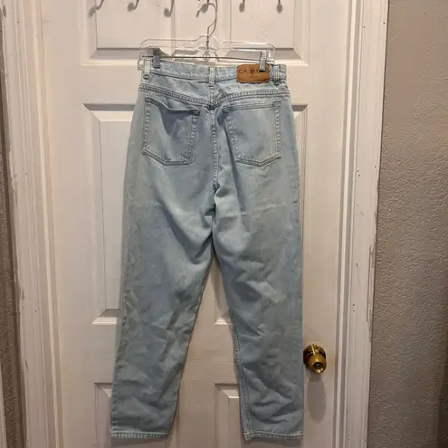 L.A. Blues Womens Jeans Light Wash High Rise Y2K Mom Jeans VTG Cotton Denim 12