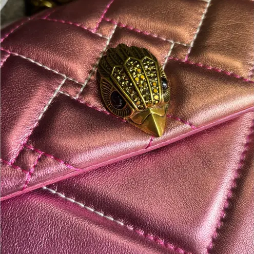 Kurt Geiger Authentic LONDON Quilted 2 tone leather convertible Crosby/shoulder