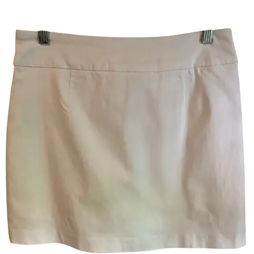 Attyre White Mini Skirt Skort Stretch High Quality WORN ONCE Size 8