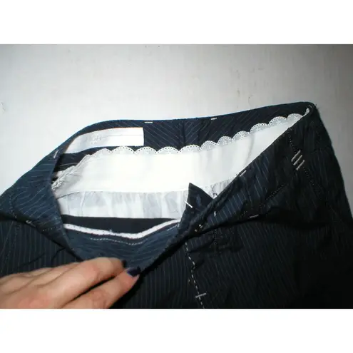 New Womens 27 6 High Skirt Blue White Long NWT 42 Italy Designer Claire Campbell