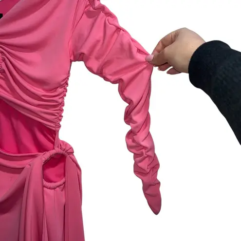 Michael Costello  X Revolve Kurt Cutout Mini Dress In Pink