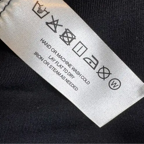 Modern Citizen Chloe Reversible A-Line Jersey Midi Dress Black Size S