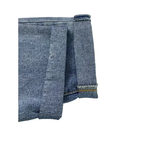 NWT Distressed Button Fly Mom Jeans Jrs Size 9 Boho Trendy Grunge Casual Skater Blue