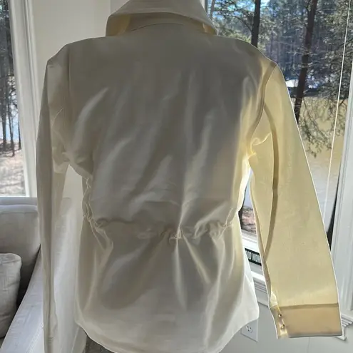 Amour Vert NWT Rylee Organic Cotton Jacket, Medium, Ivory