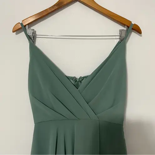 BHLDN • eva bridesmaid dress moss green sz S