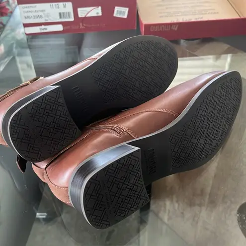 Munro Chestnut Ankle Boots, Size 11.5 New in Box