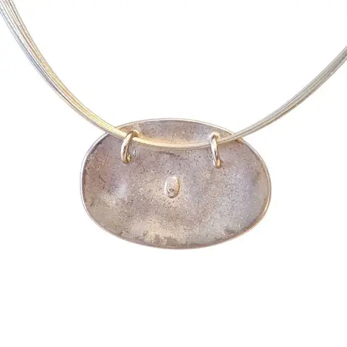 Premier Designs Multi-Strand Silver Tone Necklace