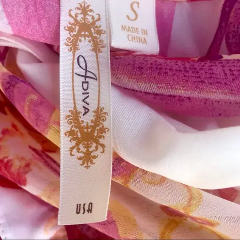 Adiva 2 Piece Floral Tunic Purple