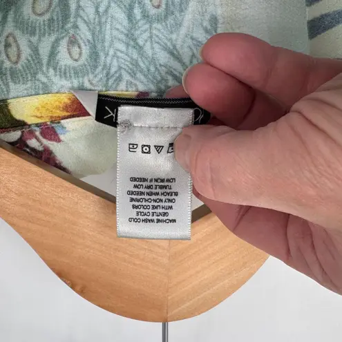 John Mark Kimono Cardigan Womens Small White Embroidered Romantic Boho Resort