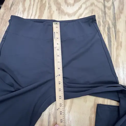 Halara Flex Flare Pants Womens Large Black Stretch Trousers Athleisure Casual