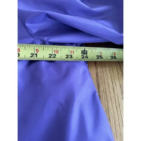 VTG J Gallery Purple Trench Coat Womens Size 5/6 English Country side Old Money