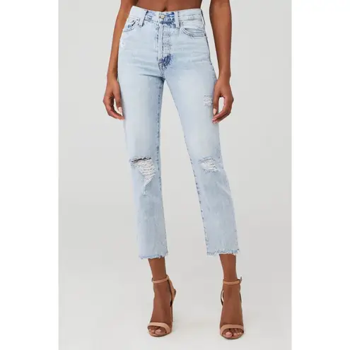 Pistola Charlie High Rise Straight Jeans in Hysteria Distressed 26 Womens denim