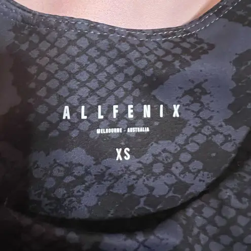 Anthropologie  Allfenix Black Oversized Sports Bra Women's Xtra-Small