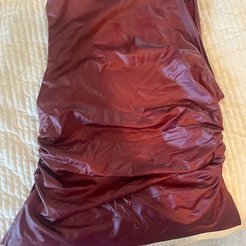 ASOS  Sleek Burgundy Sleeveless Top