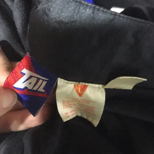 Vintage TAIL 90”s Windbreaker Black/Gold Gold Size L