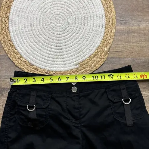 White House | Black Market  Cuffed Black Shorts Womens Size 0