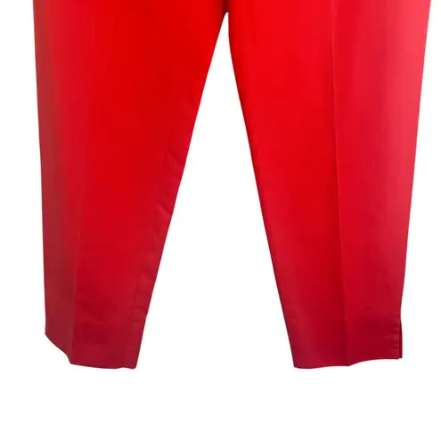 Emilio Pucci Firenze Made in Italy Orange Red Straight Leg Pants EU 40 US 6-8