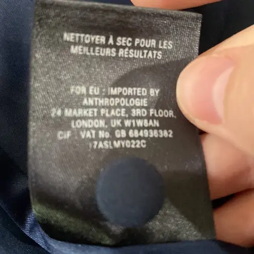 Moulinette Soeurs Anthropologie ellipse print mod style keyhole neck dress sz 0