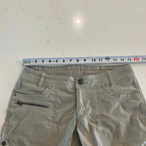 Kuhl Kliffside Air Roll-up Khaki Shorts Outdoors Hiking Size 6