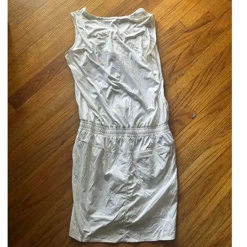 Lole White Sleeveless Tennis Dress — Mini | Size M
