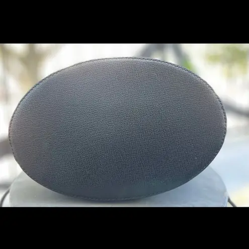 Karl Lagerfeld Black Drawstring Shoulder Bucket Crossbody Bag