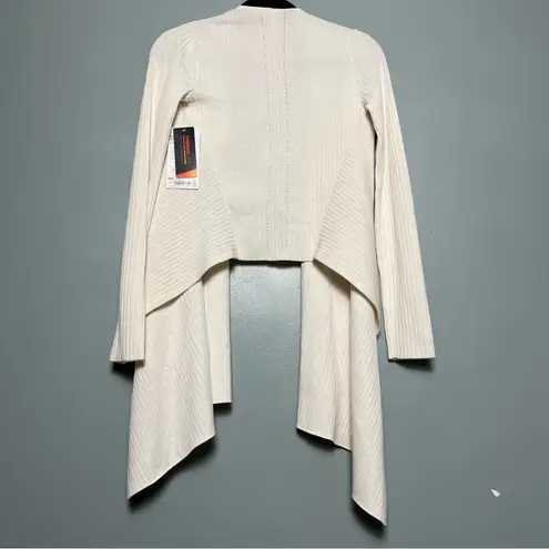 Athleta NWT  Solstice Wrap Merino Wool Blend Sweater Cream Women’s Size XXS